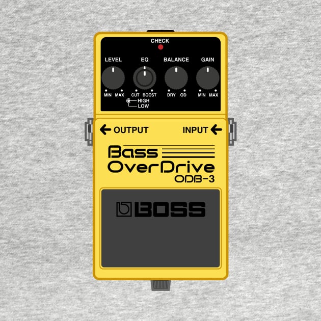 Boss ODB-3 Bass OverDrive Guitar Effect Pedal by conform